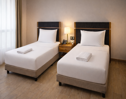 Habitación con dos camas individuales