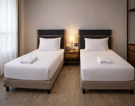 Habitación con dos camas individuales