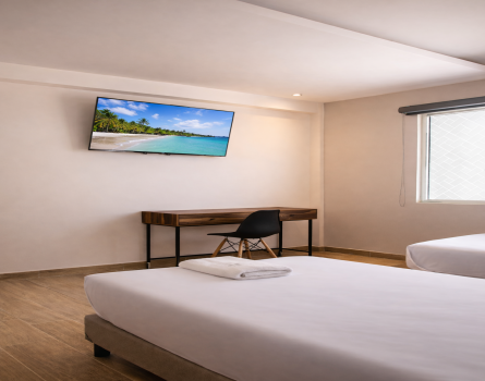 Habitación con dos camas individuales